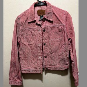 Vintage Ralph Lauren Woman's Jacket, Size P, Red and Whire
